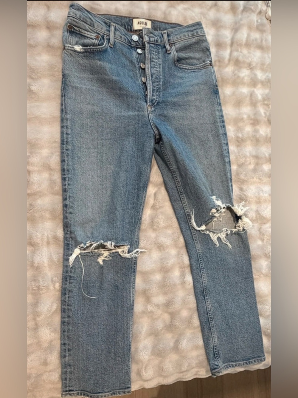 AGOLDE Mid-Rise Loose Fit Women's Jeans - size 27